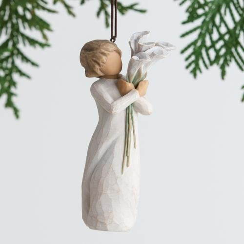 Beautiful Wishes Ornament as a love, health, and happiness keepsake gift