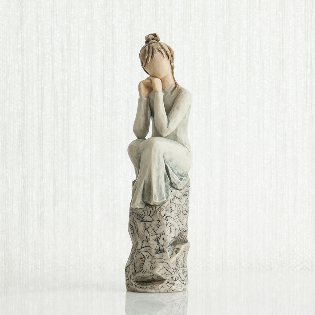 Patience figurine as a calm and inner strength keepsake gift