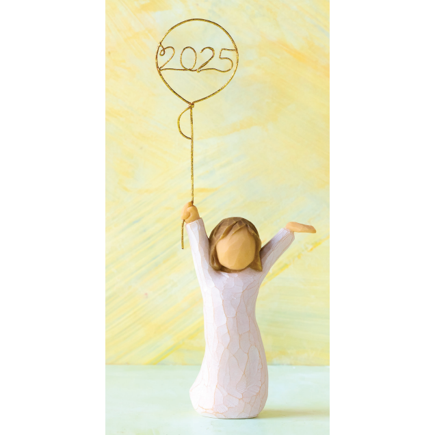 2025 Here's to You figurine as a dated celebration keepsake gift