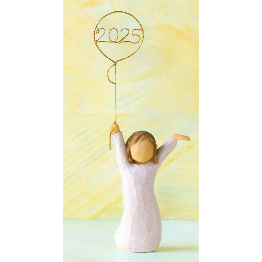 2025 Here's to You figurine as a dated celebration keepsake gift