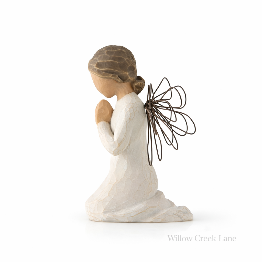 Angel of Prayer figurine as a faith and reflection keepsake gift