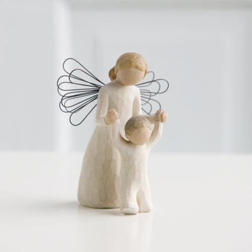 Guardian Angel figurine as a protection and comfort keepsake gift