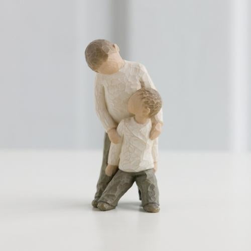 Brothers figurine as a sibling bond family keepsake gift