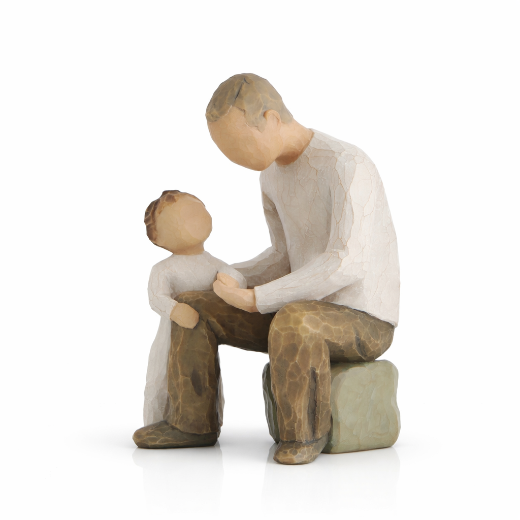 Grandfather figurine as a meaningful grandpa keepsake gift