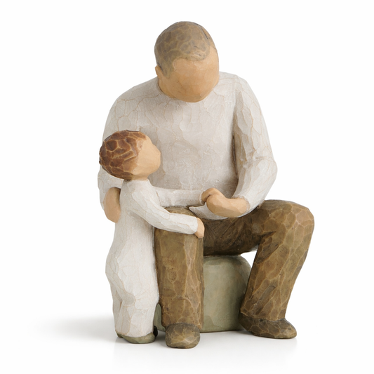 Grandfather figurine as a meaningful grandpa keepsake gift