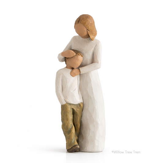 Mother and Son figurine as a heartfelt family keepsake gift