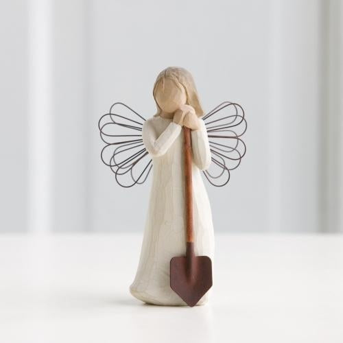 Angel of the Garden figurine as a garden lover keepsake gift