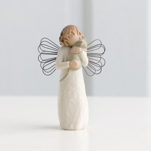 With Affection Angel figurine as a friendship and pet lover keepsake gift
