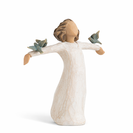 Happiness figurine as an uplifting joy and creativity keepsake gift