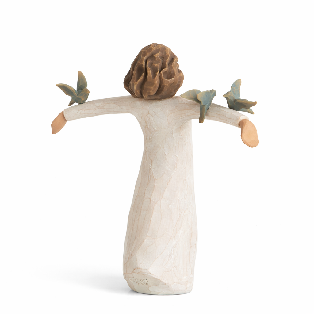 Happiness figurine as an uplifting joy and creativity keepsake gift