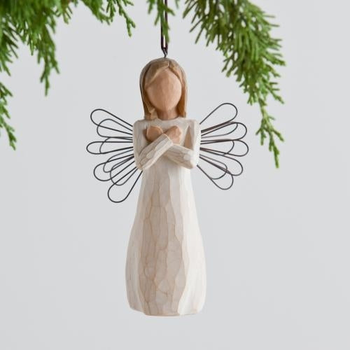 Willow Tree Sign for Love ornament as a heartfelt love keepsake gift