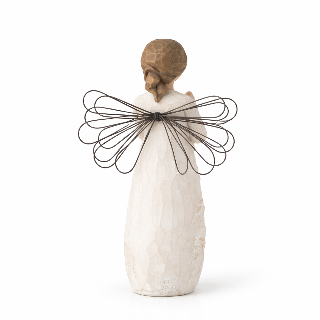 A Tree, a Prayer Angel as a peaceful remembrance keepsake gift
