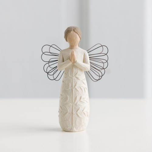 A Tree, a Prayer Angel as a peaceful remembrance keepsake gift