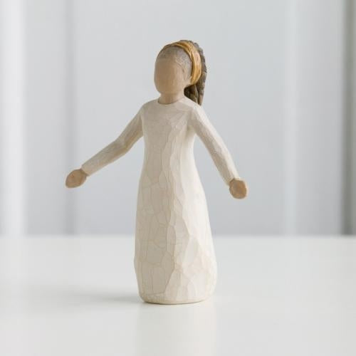 Blessings figurine as a gratitude and goodwill keepsake gift