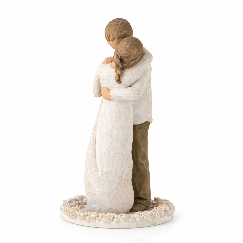 Promise Cake Topper figurine as a romantic wedding keepsake for couples