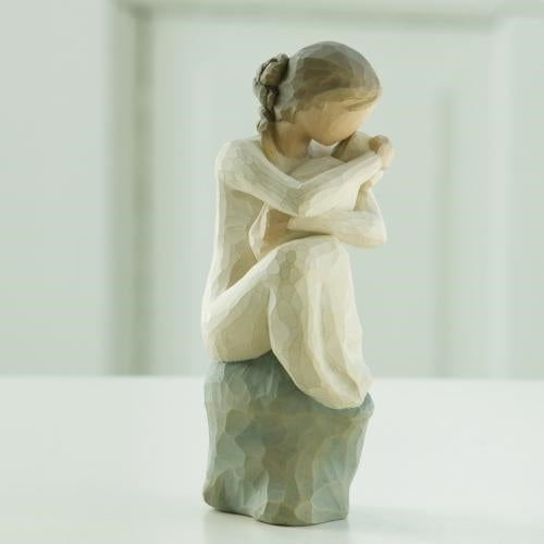 Guardian figurine as a mother and baby protection keepsake gift