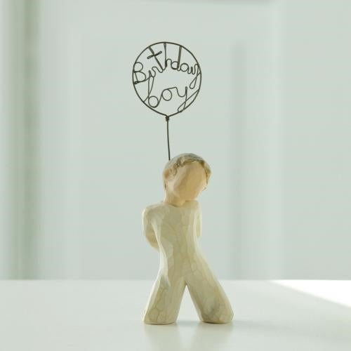 Birthday Boy figurine as a joyful birthday keepsake gift