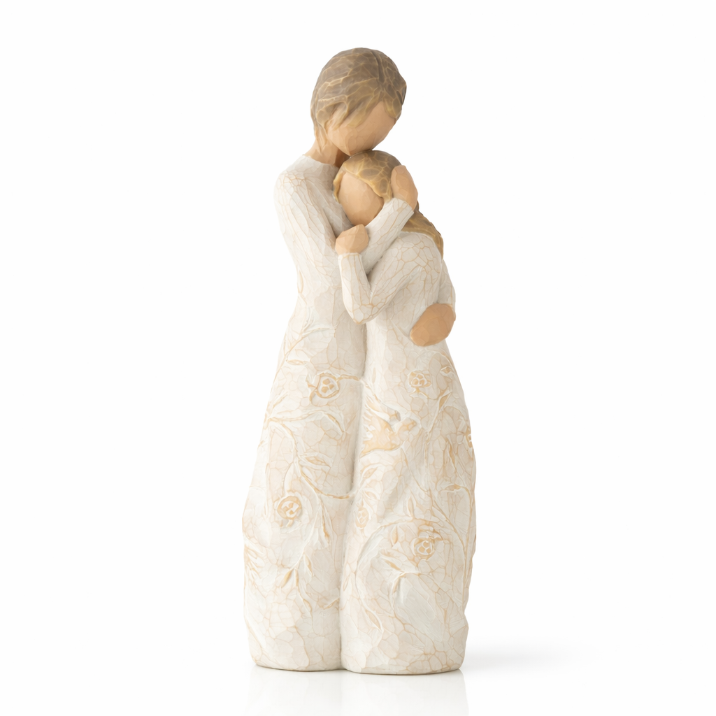 Close to Me figurine as a mother daughter family keepsake gift