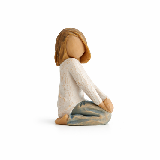 Joyful Child figurine as a childhood and family keepsake gift