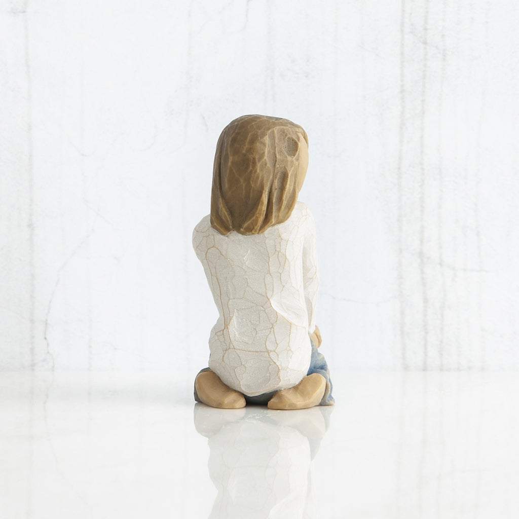 Joyful Child figurine as a childhood and family keepsake gift