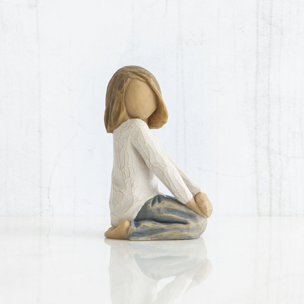 Joyful Child figurine as a childhood and family keepsake gift