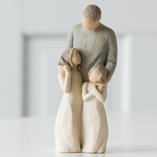 My Girls figurine as a father and daughters family keepsake gift