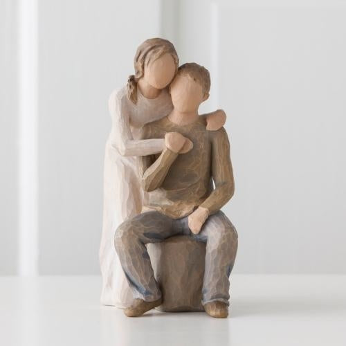 You and Me figurine as a romantic anniversary gift for couples