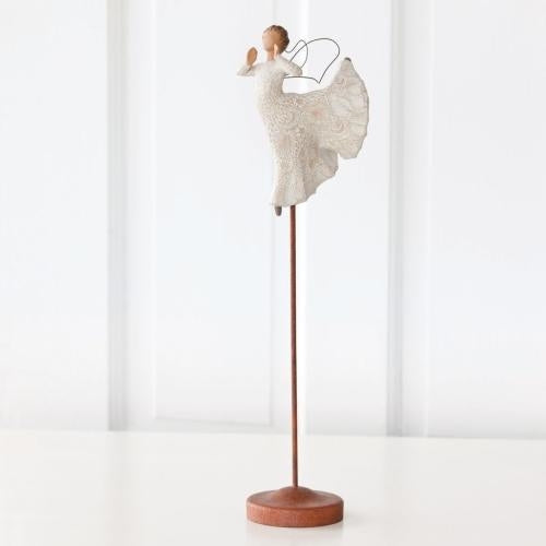 Song of Joy Angel figurine as a music and family celebration keepsake gift