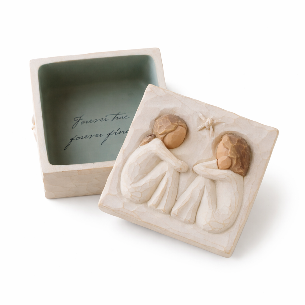 Friendship keepsake box as a meaningful gift for a cherished friend