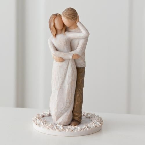 Together Cake Topper figurine as a wedding and anniversary keepsake