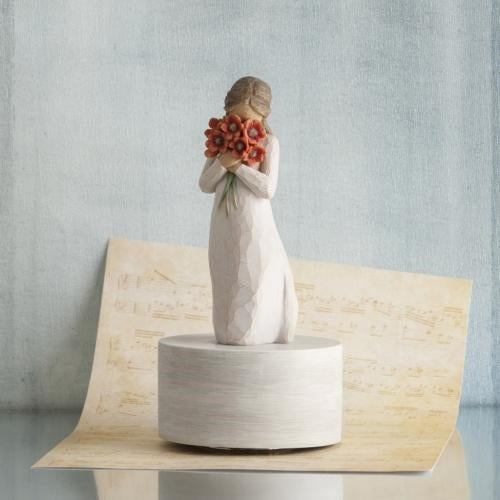 Surrounded by Love Musical figurine as a romantic keepsake gift