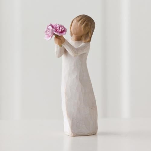 Detail view of Thank You Figurine – Heartfelt Appreciation Gift as a meaningful keepsake gift