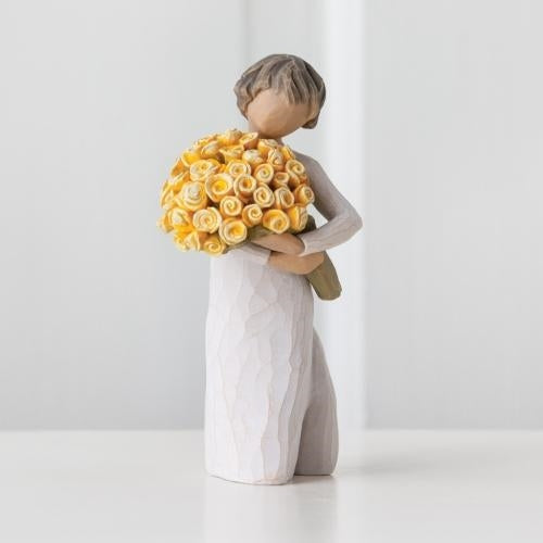 Good Cheer figurine as a sunny happiness and encouragement keepsake gift