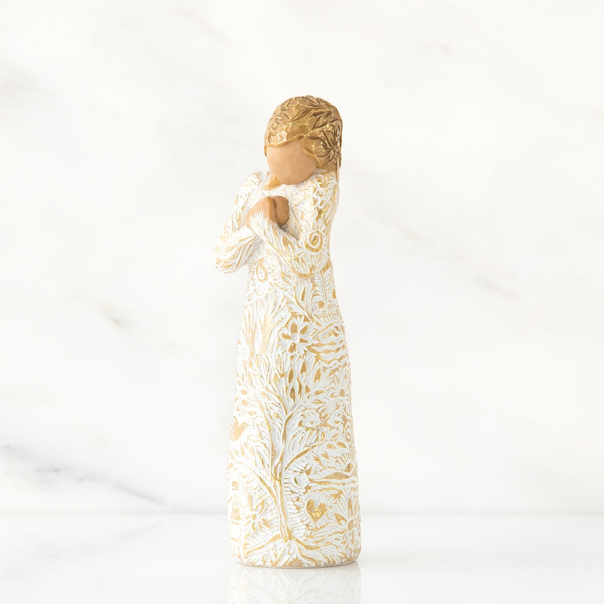 Tapestry figurine as a healing and memory keepsake gift