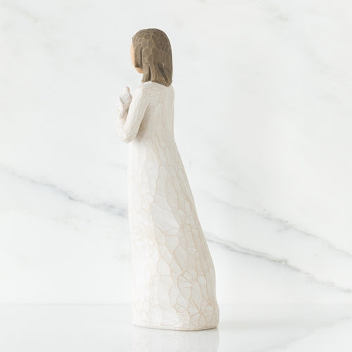 With Sympathy figurine as a comfort and remembrance keepsake gift