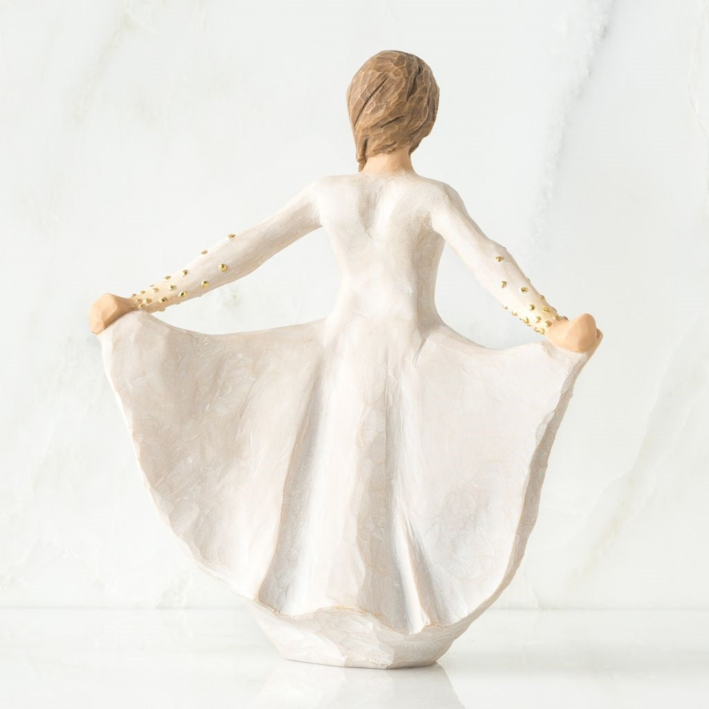 Butterfly figurine as a transformation and courage keepsake gift