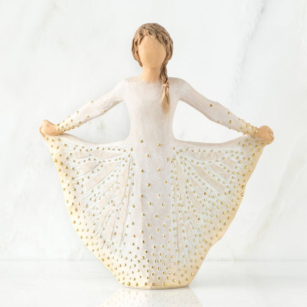 Butterfly figurine as a transformation and courage keepsake gift