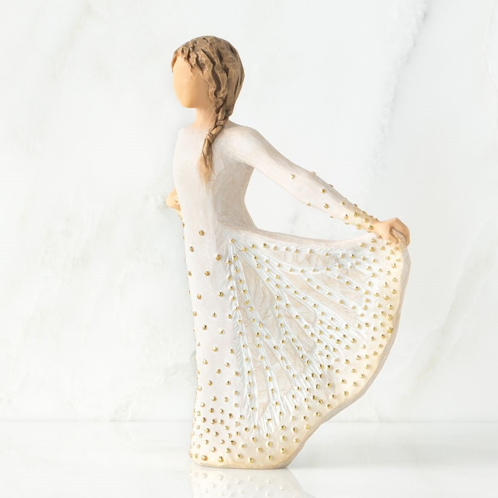 Butterfly figurine as a transformation and courage keepsake gift
