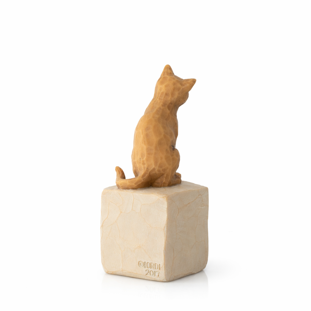 Love My Cat light figurine as a cat lover keepsake gift