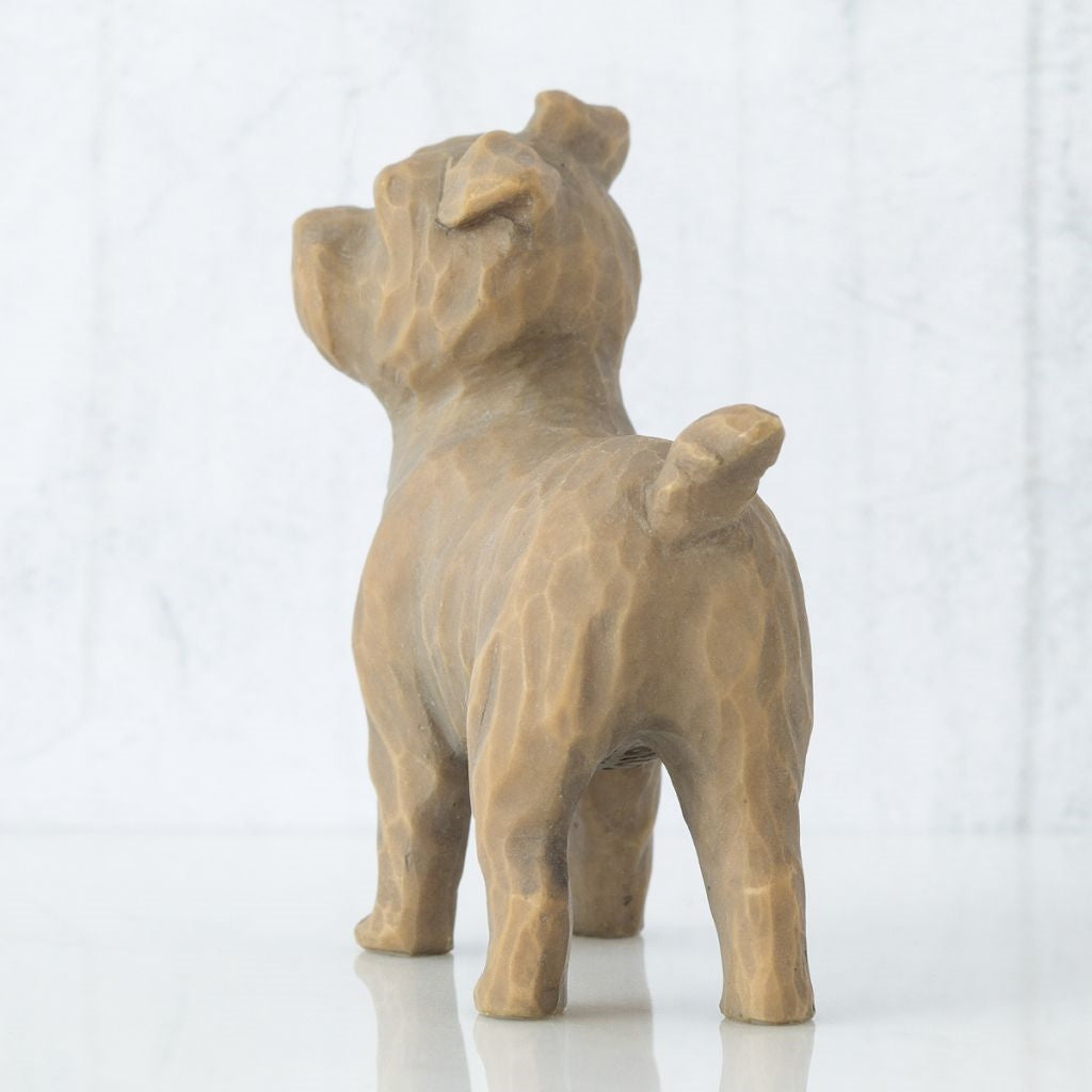 Love My Dog small standing figurine as a pet lover keepsake gift