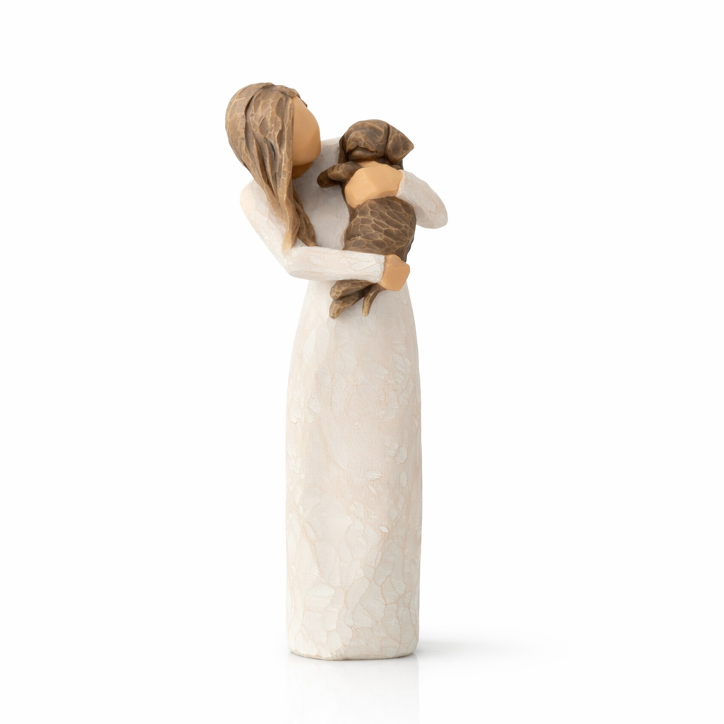 Adorable You Dark figurine as a dog lover friendship keepsake gift