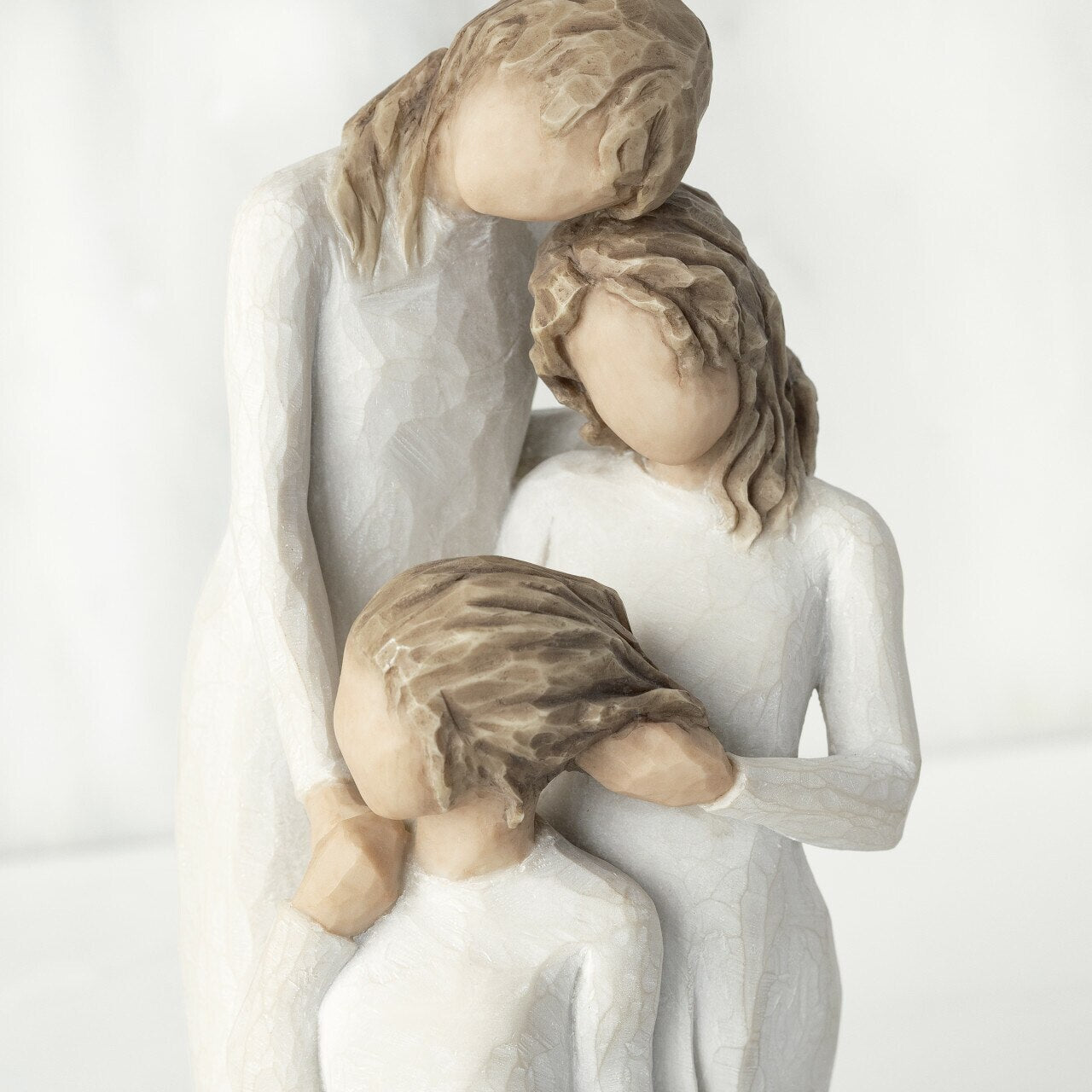 Our Healing Touch figurine displayed as a sisterhood and support keepsake gift