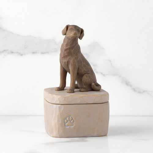 Love My Dog dark keepsake box as a pet memory gift for dog lovers