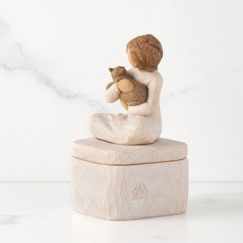 Kindness Girl keepsake box as an encouragement gift for a cat lover