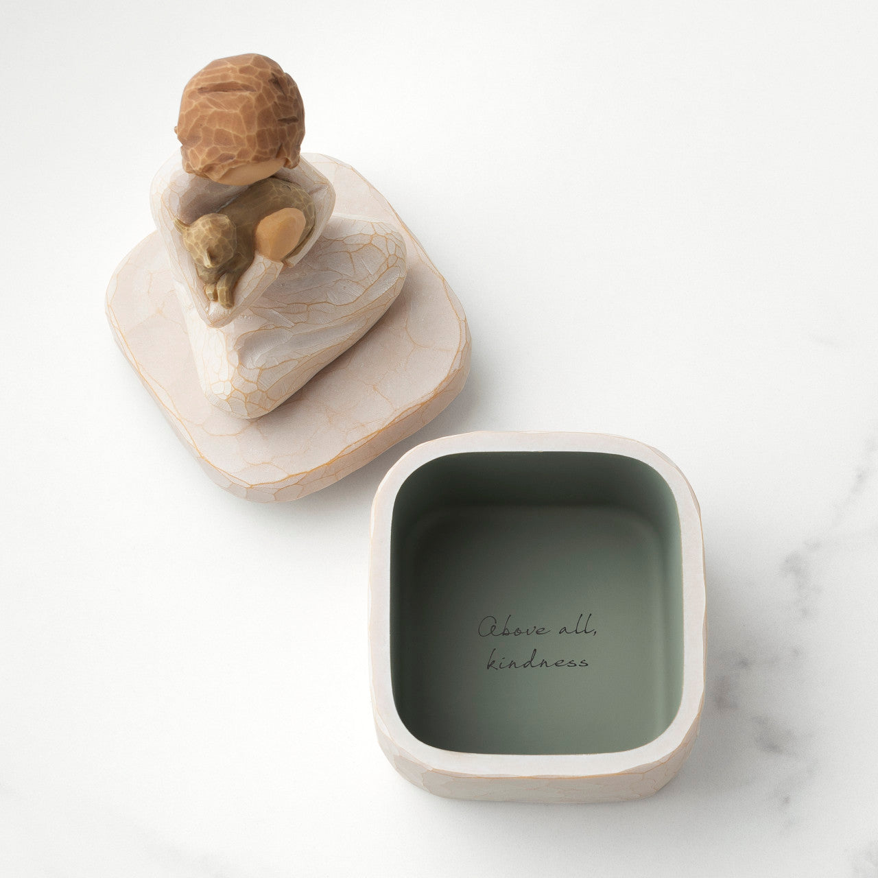 Kindness Girl keepsake box as an encouragement gift for a cat lover