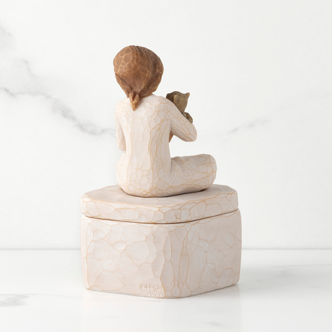 Kindness Girl keepsake box as an encouragement gift for a cat lover