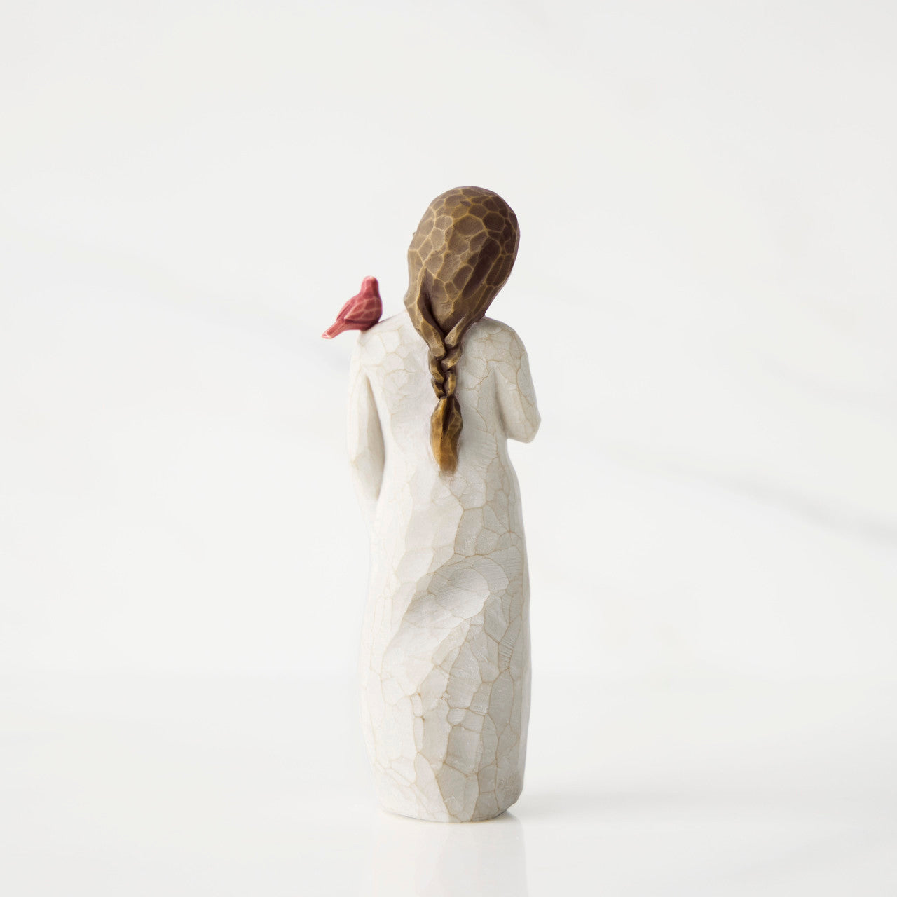 Messenger with Cardinal figurine as a comfort and remembrance gift