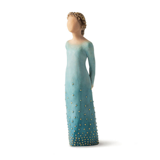 Radiance lighter skin figurine as an encouragement and confidence gift