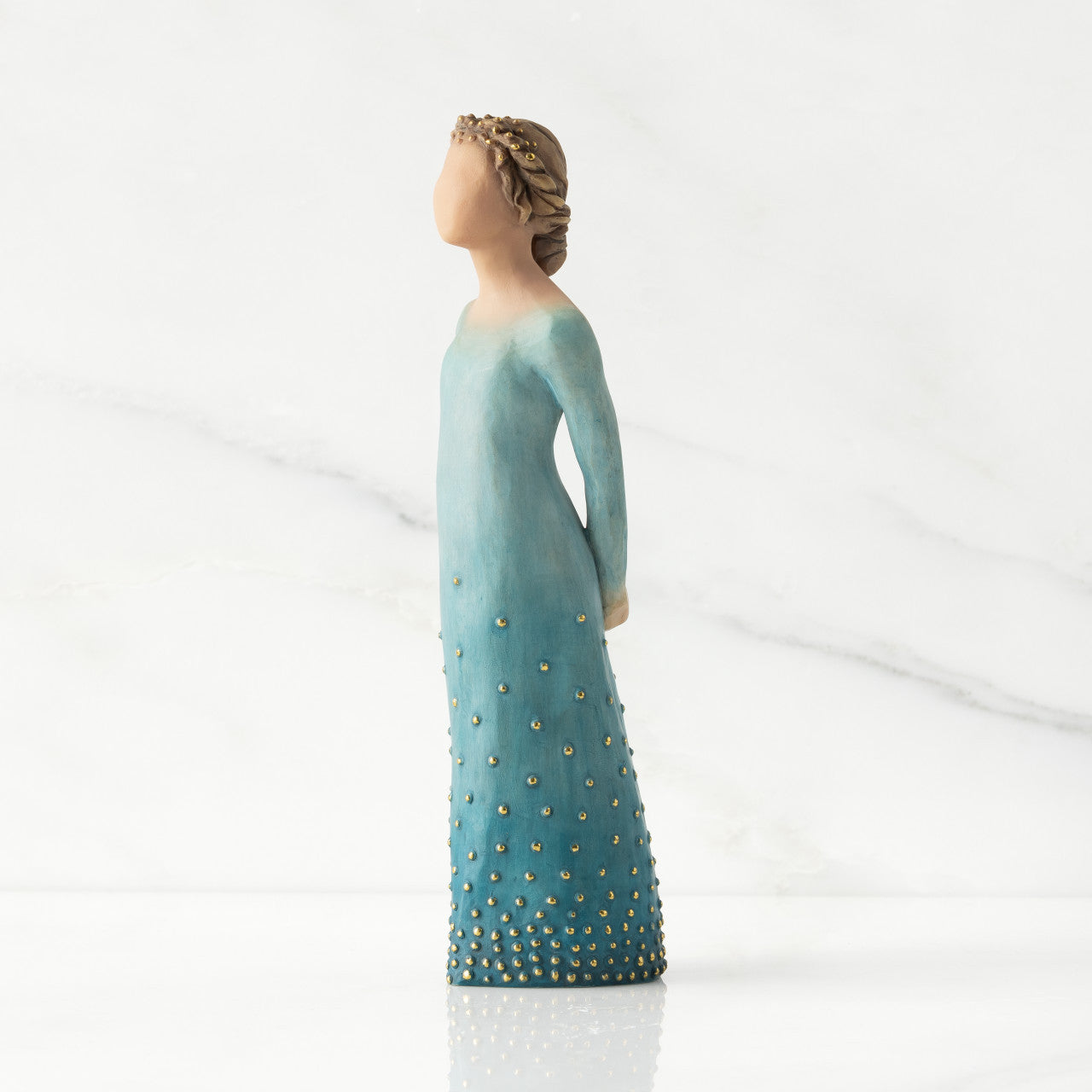 Radiance lighter skin figurine as an encouragement and confidence gift