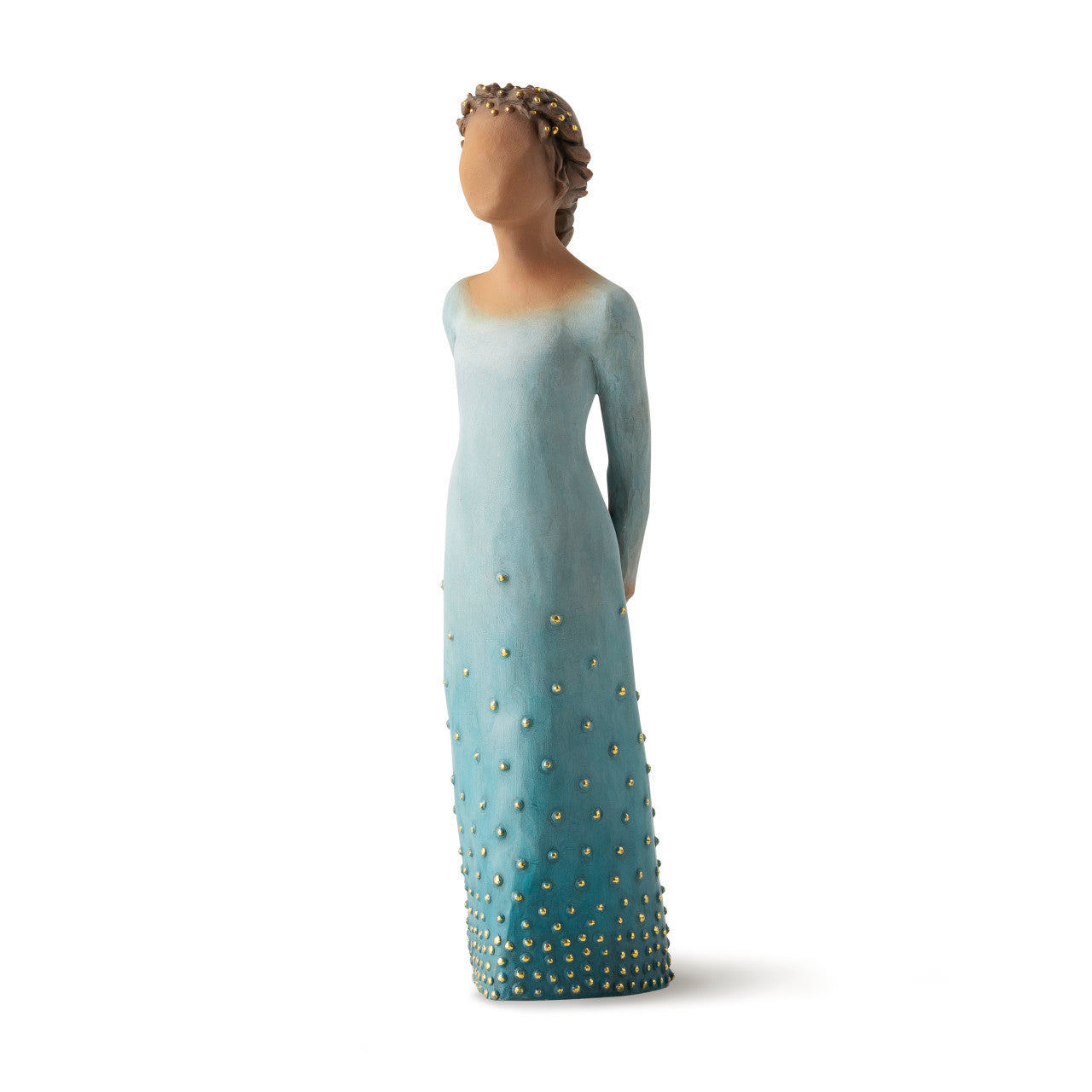 Radiance darker skin figurine as an encouragement and confidence gift